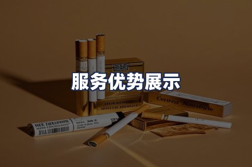 服务优势展示